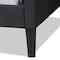 Baxton Studio Milligan ModernCharcoal Fabric Upholstered and Dark Brown Finished Wood Twin Size Daybed 200-12563-ZORO - alternate 3